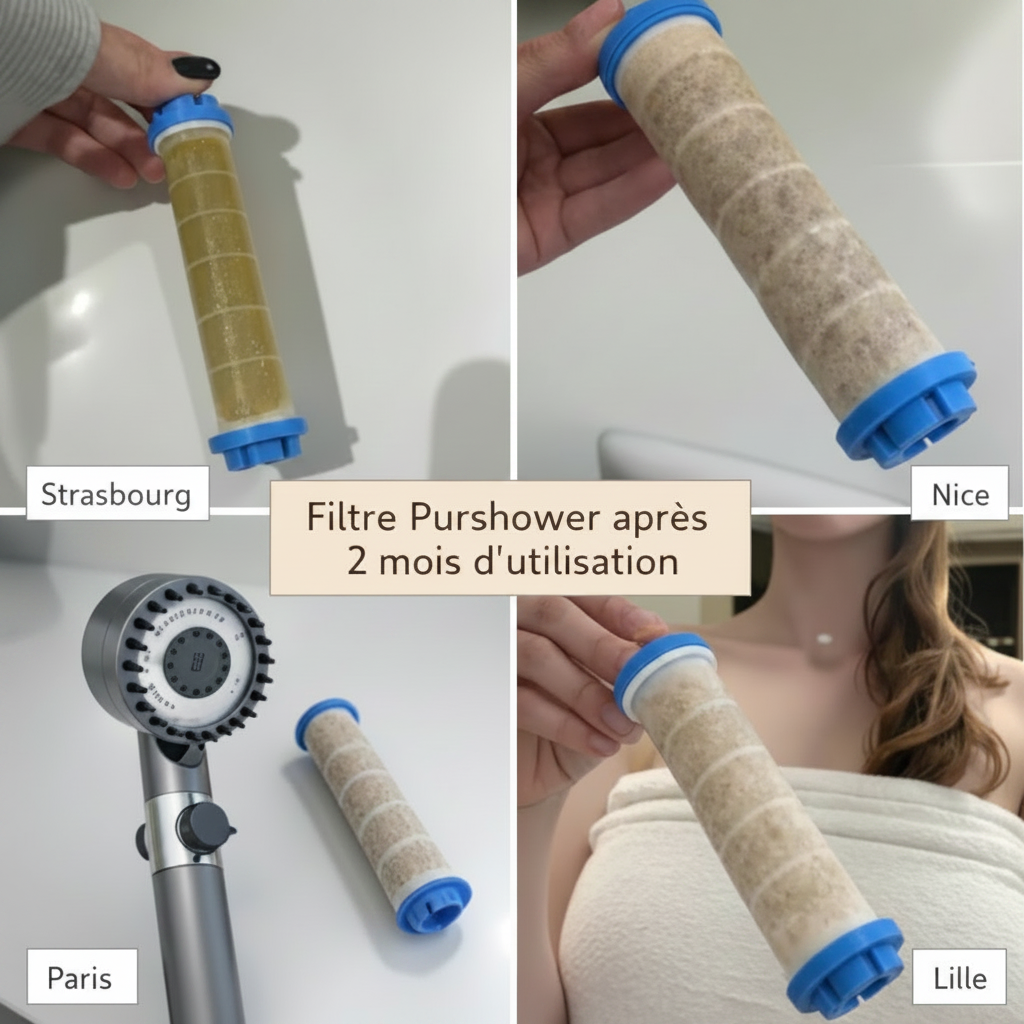 filtre pommeau purshower 